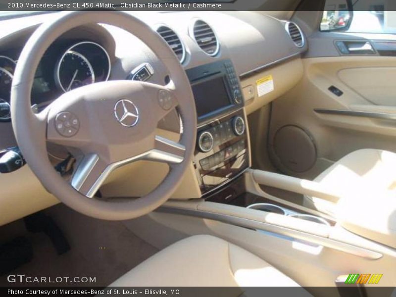 Obsidian Black Metallic / Cashmere 2010 Mercedes-Benz GL 450 4Matic