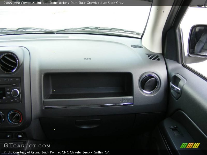 Stone White / Dark Slate Gray/Medium Slate Gray 2009 Jeep Compass Limited