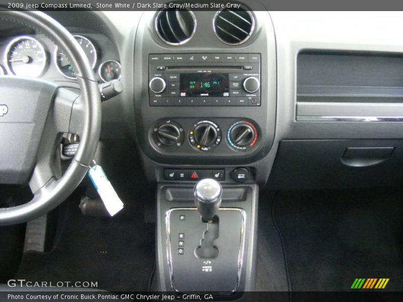Stone White / Dark Slate Gray/Medium Slate Gray 2009 Jeep Compass Limited