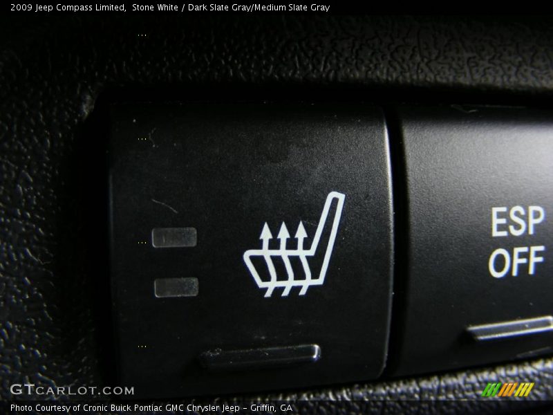 Stone White / Dark Slate Gray/Medium Slate Gray 2009 Jeep Compass Limited