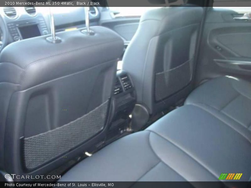 Black / Black 2010 Mercedes-Benz ML 350 4Matic