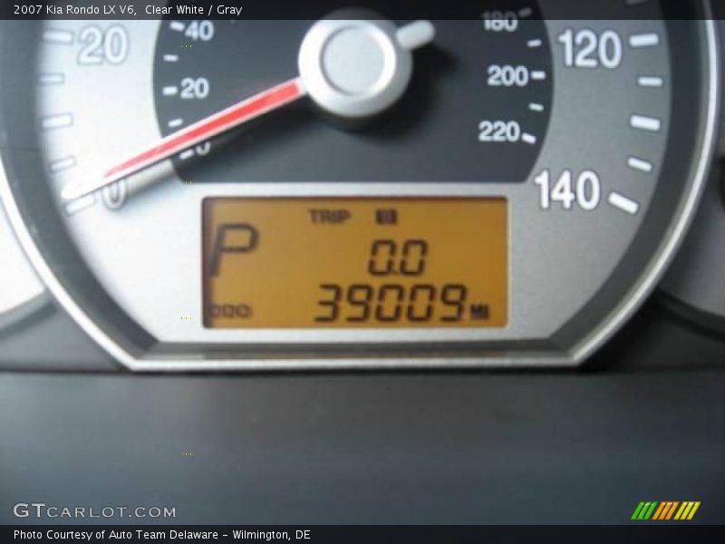 Clear White / Gray 2007 Kia Rondo LX V6