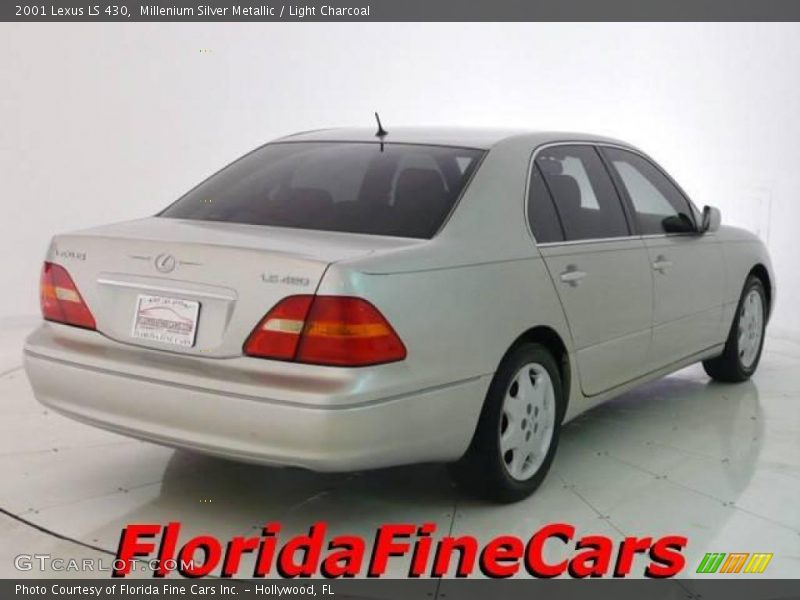 Millenium Silver Metallic / Light Charcoal 2001 Lexus LS 430