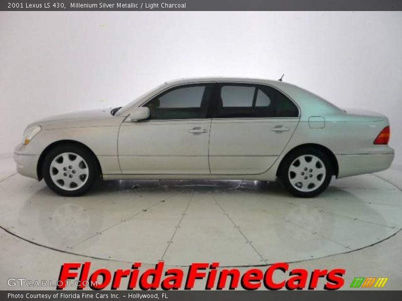 Millenium Silver Metallic / Light Charcoal 2001 Lexus LS 430