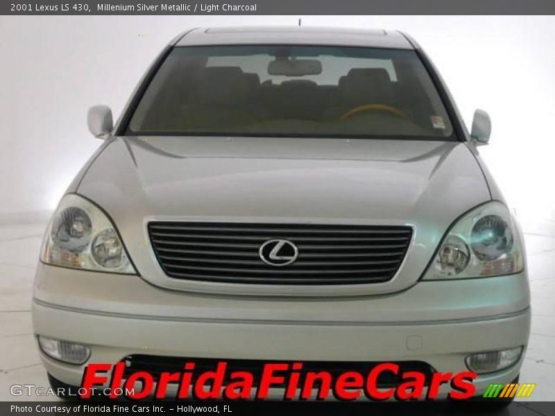 Millenium Silver Metallic / Light Charcoal 2001 Lexus LS 430