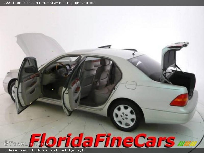 Millenium Silver Metallic / Light Charcoal 2001 Lexus LS 430