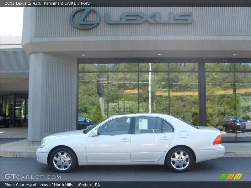 Parchment Crystal / Ivory 2002 Lexus LS 430