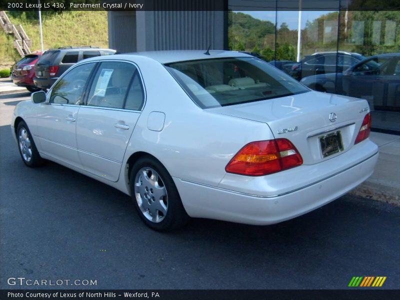 Parchment Crystal / Ivory 2002 Lexus LS 430