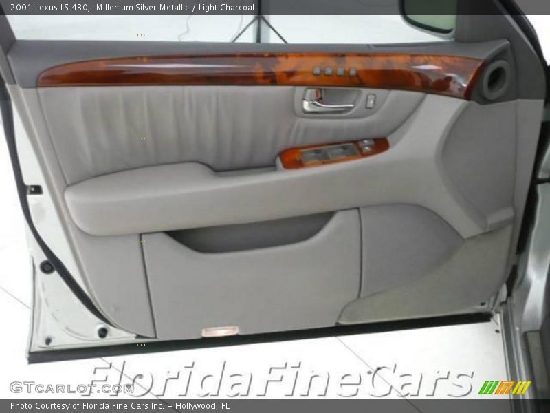 Millenium Silver Metallic / Light Charcoal 2001 Lexus LS 430