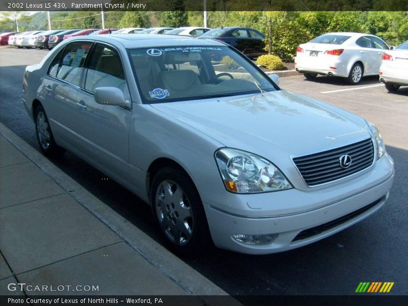 Parchment Crystal / Ivory 2002 Lexus LS 430