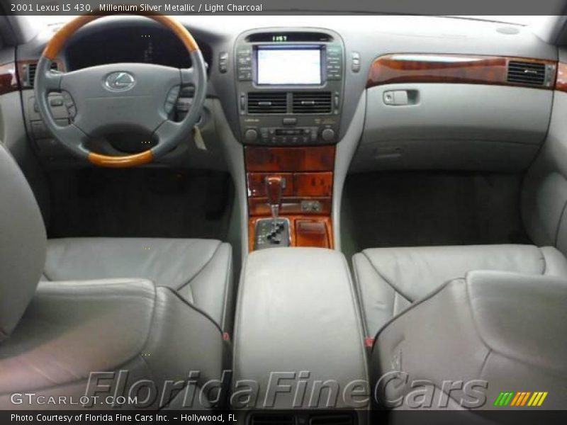 Millenium Silver Metallic / Light Charcoal 2001 Lexus LS 430
