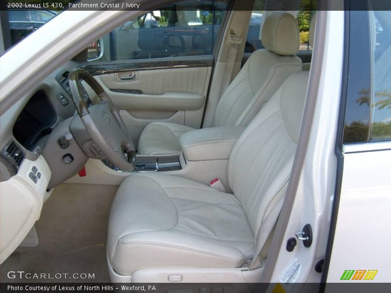Parchment Crystal / Ivory 2002 Lexus LS 430
