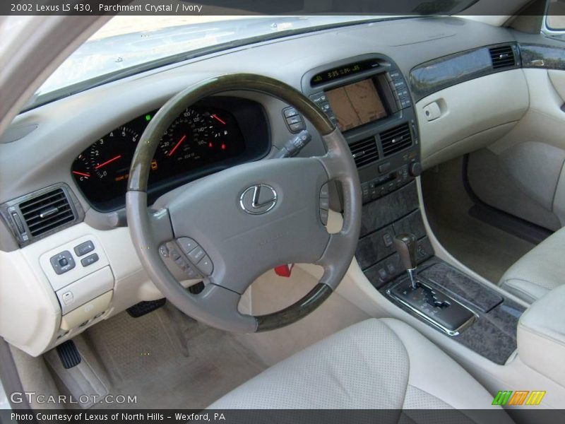 Parchment Crystal / Ivory 2002 Lexus LS 430