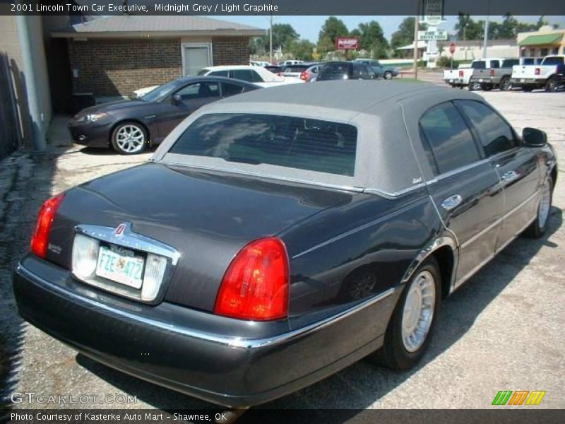Midnight Grey / Light Graphite 2001 Lincoln Town Car Executive