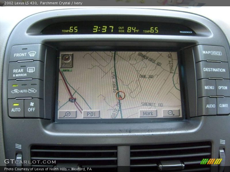 Parchment Crystal / Ivory 2002 Lexus LS 430