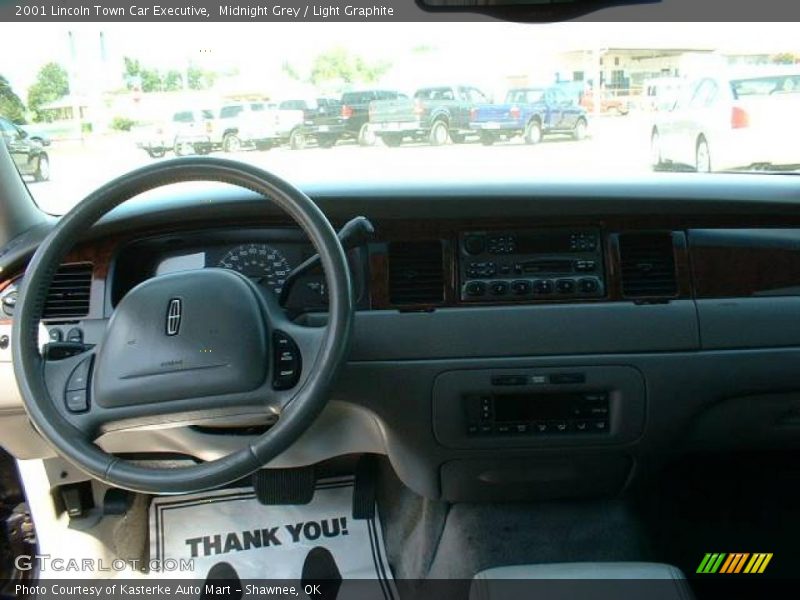 Midnight Grey / Light Graphite 2001 Lincoln Town Car Executive