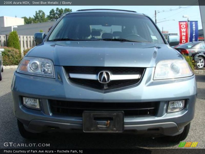 Steel Blue Metallic / Ebony 2006 Acura MDX