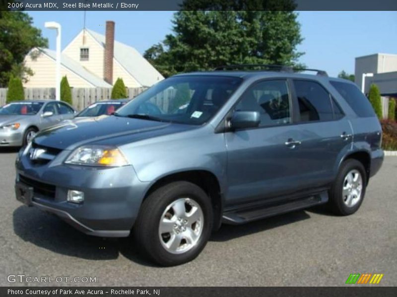 Steel Blue Metallic / Ebony 2006 Acura MDX