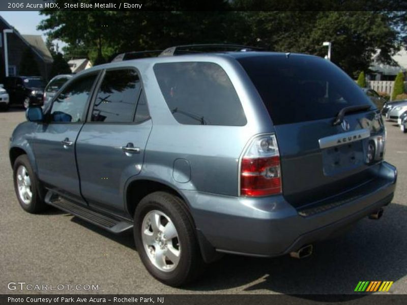 Steel Blue Metallic / Ebony 2006 Acura MDX