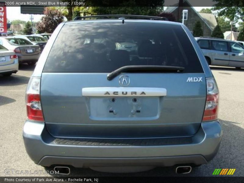 Steel Blue Metallic / Ebony 2006 Acura MDX