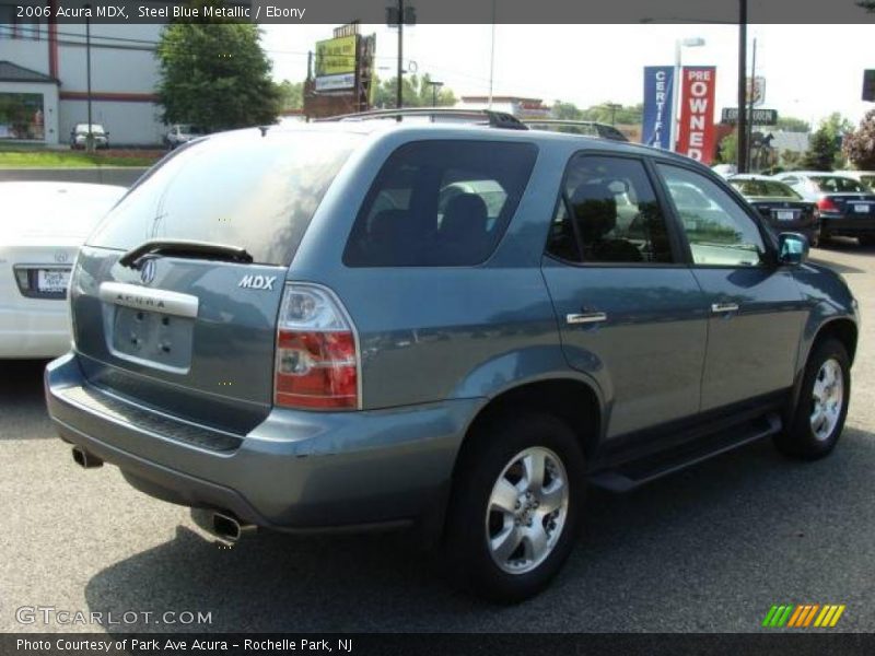 Steel Blue Metallic / Ebony 2006 Acura MDX