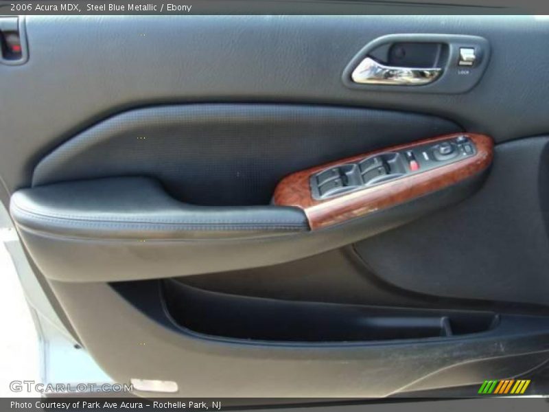 Steel Blue Metallic / Ebony 2006 Acura MDX