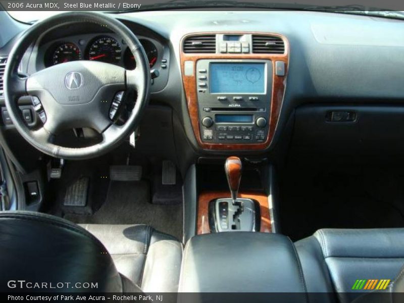 Steel Blue Metallic / Ebony 2006 Acura MDX