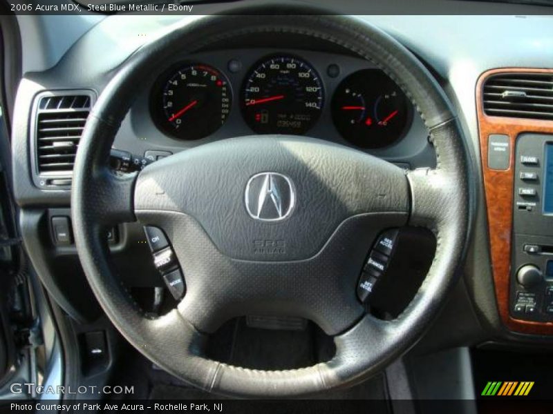 Steel Blue Metallic / Ebony 2006 Acura MDX