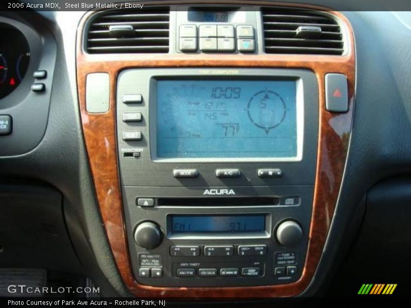Steel Blue Metallic / Ebony 2006 Acura MDX