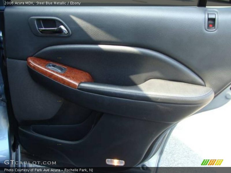 Steel Blue Metallic / Ebony 2006 Acura MDX