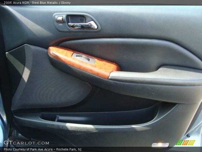 Steel Blue Metallic / Ebony 2006 Acura MDX