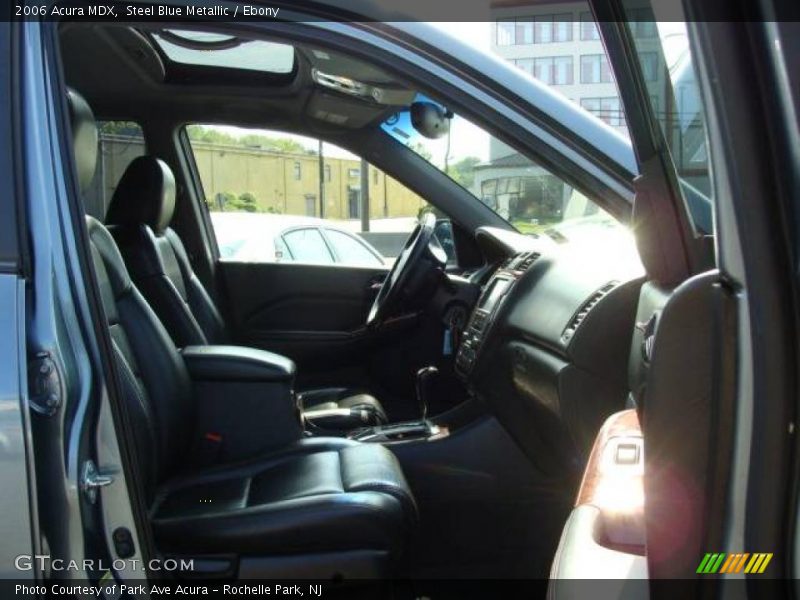 Steel Blue Metallic / Ebony 2006 Acura MDX