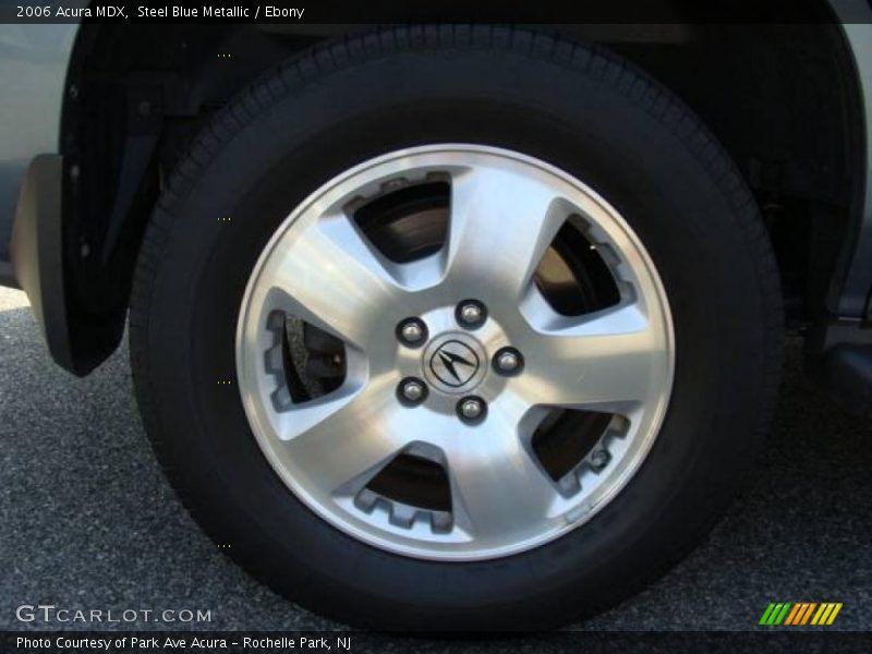 Steel Blue Metallic / Ebony 2006 Acura MDX