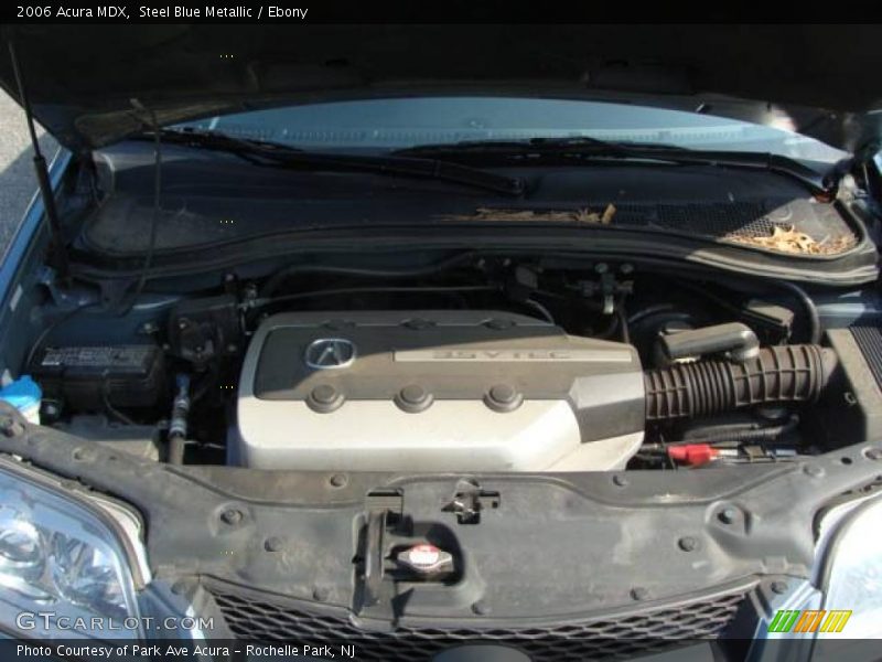 Steel Blue Metallic / Ebony 2006 Acura MDX
