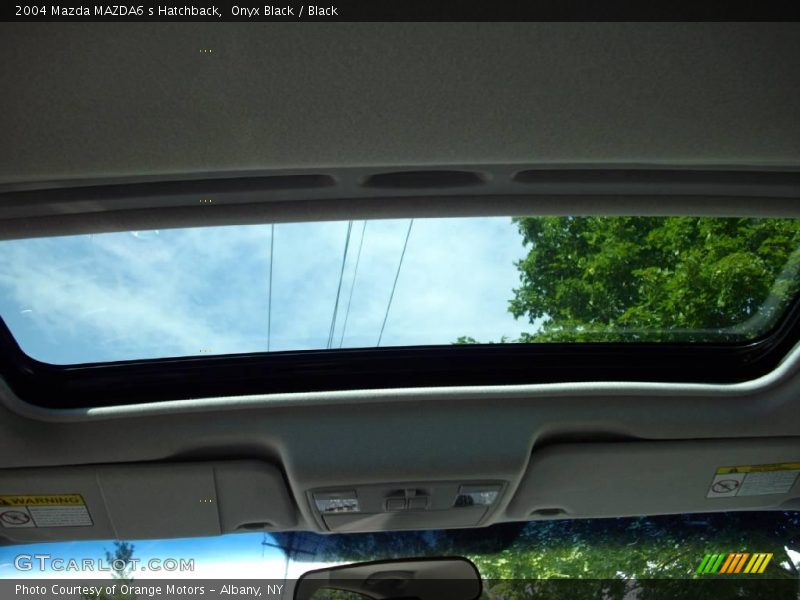 Onyx Black / Black 2004 Mazda MAZDA6 s Hatchback