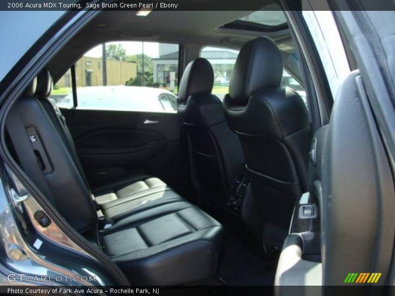 Sage Brush Green Pearl / Ebony 2006 Acura MDX Touring