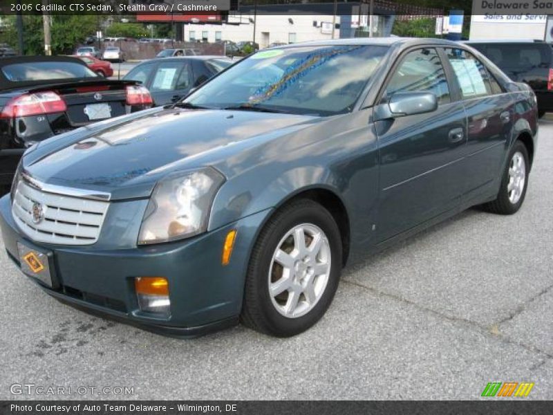 Stealth Gray / Cashmere 2006 Cadillac CTS Sedan