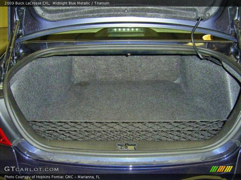 Midnight Blue Metallic / Titanium 2009 Buick LaCrosse CXL