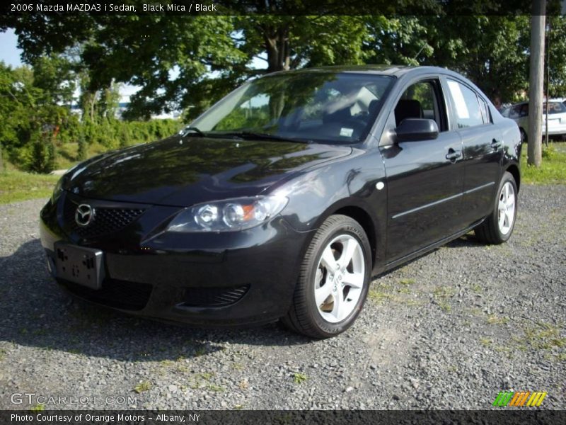 Black Mica / Black 2006 Mazda MAZDA3 i Sedan