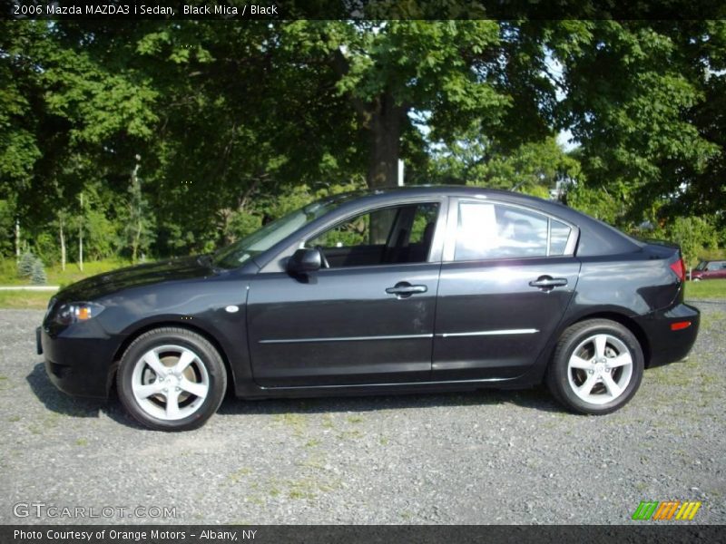 Black Mica / Black 2006 Mazda MAZDA3 i Sedan