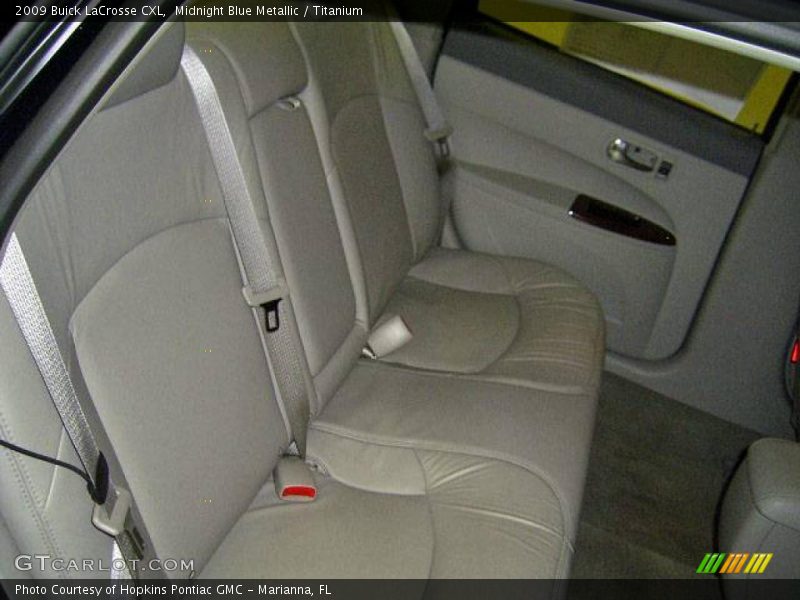 Midnight Blue Metallic / Titanium 2009 Buick LaCrosse CXL