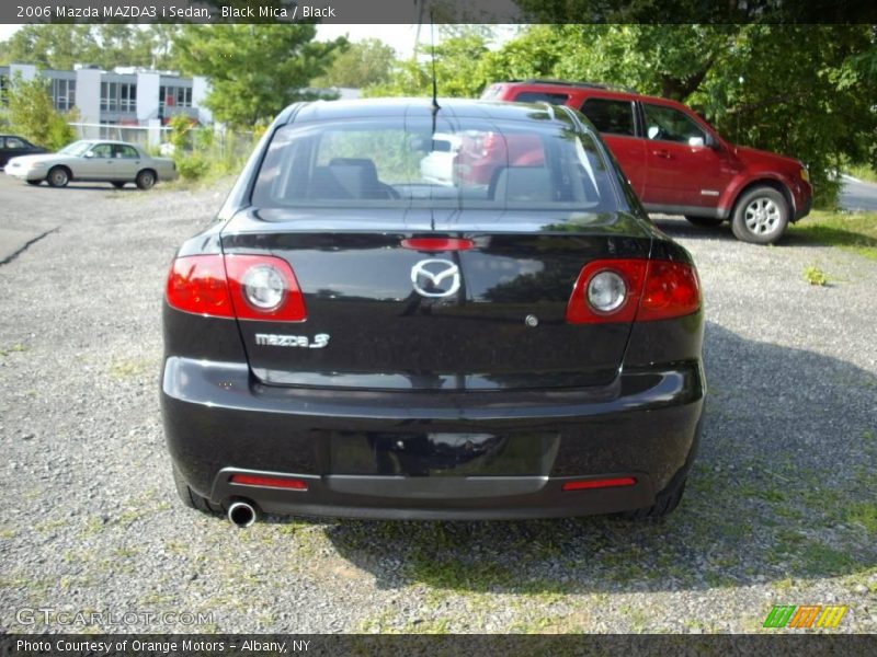 Black Mica / Black 2006 Mazda MAZDA3 i Sedan