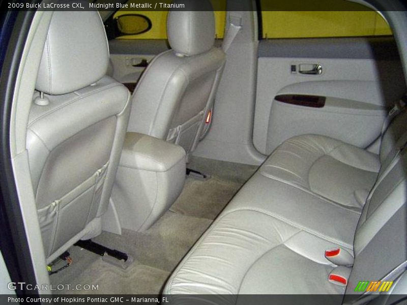 Midnight Blue Metallic / Titanium 2009 Buick LaCrosse CXL