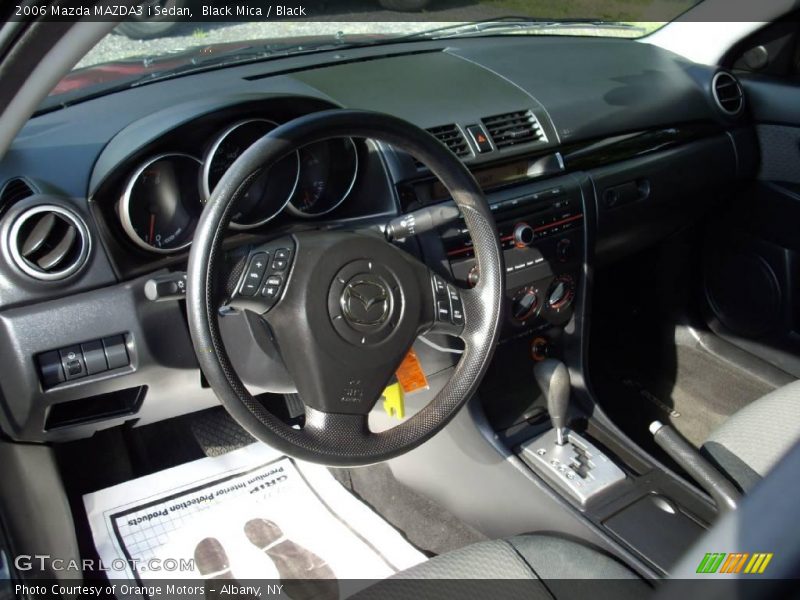 Black Mica / Black 2006 Mazda MAZDA3 i Sedan