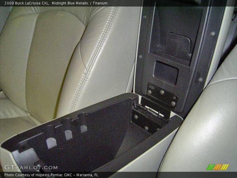 Midnight Blue Metallic / Titanium 2009 Buick LaCrosse CXL