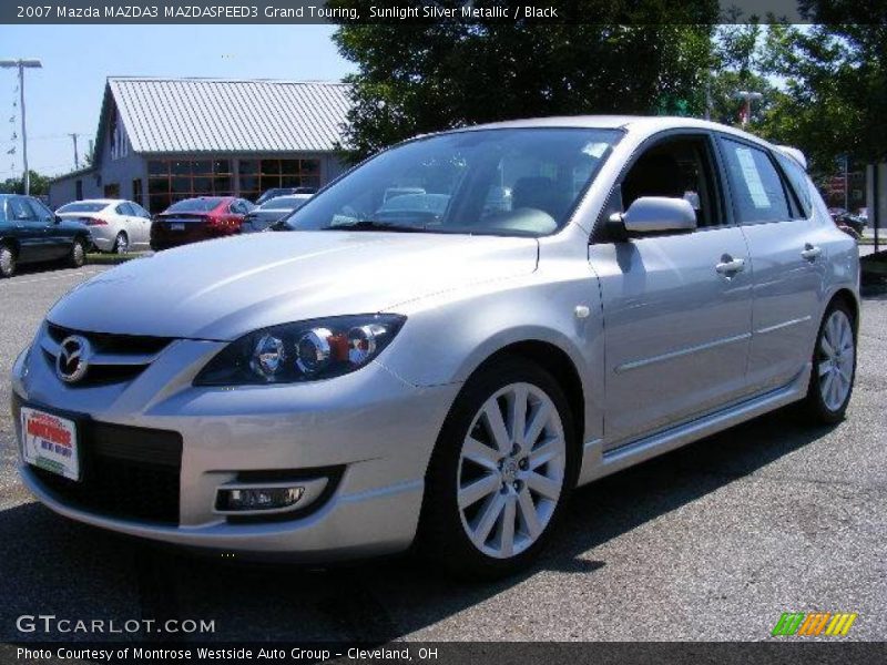 Sunlight Silver Metallic / Black 2007 Mazda MAZDA3 MAZDASPEED3 Grand Touring