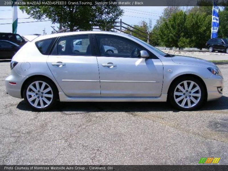 Sunlight Silver Metallic / Black 2007 Mazda MAZDA3 MAZDASPEED3 Grand Touring