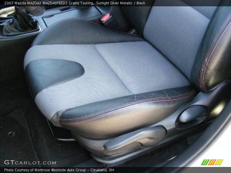 Sunlight Silver Metallic / Black 2007 Mazda MAZDA3 MAZDASPEED3 Grand Touring