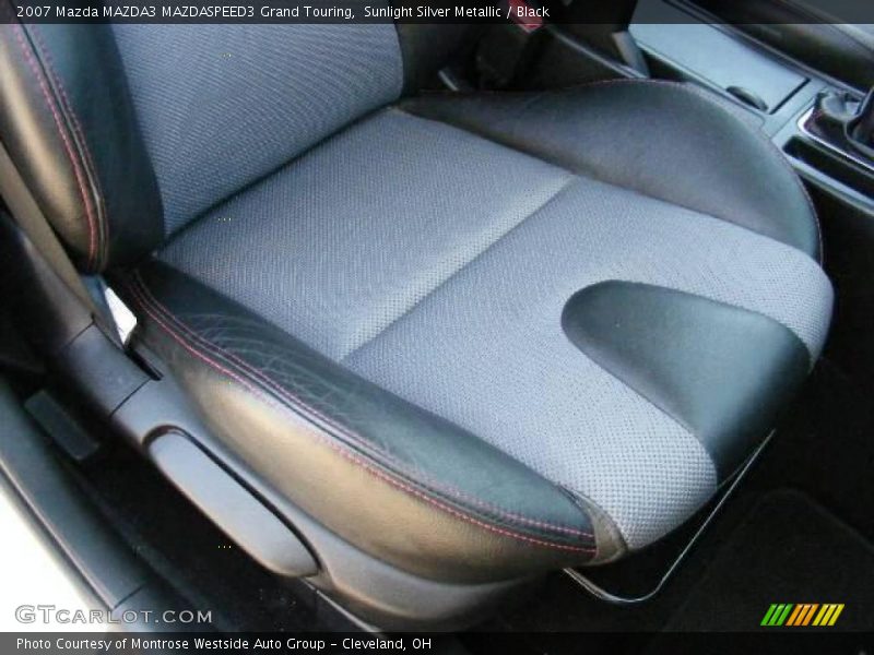 Sunlight Silver Metallic / Black 2007 Mazda MAZDA3 MAZDASPEED3 Grand Touring