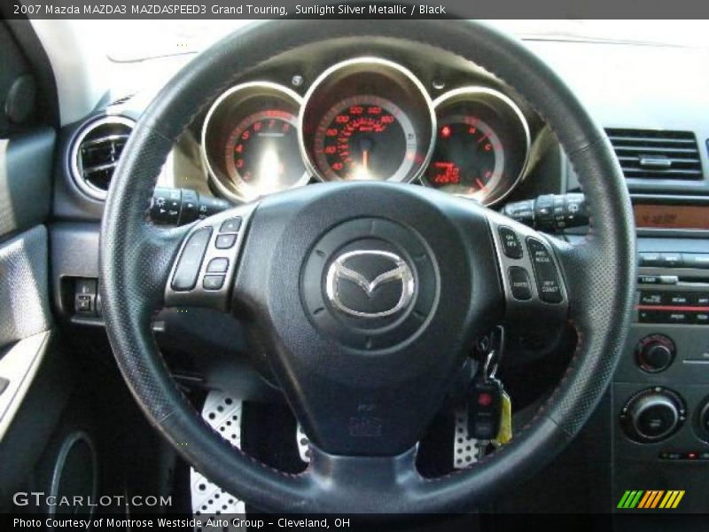 Sunlight Silver Metallic / Black 2007 Mazda MAZDA3 MAZDASPEED3 Grand Touring